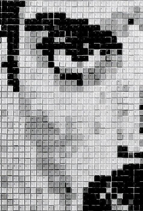 David Law - Digital Keys - Freddy Mercury, Antiquités & Art, Art | Objets design