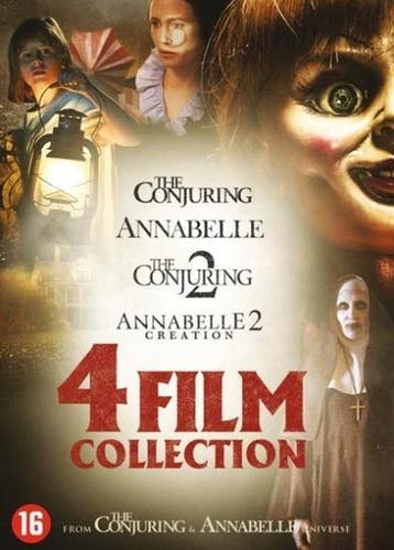Annabelle 1 & 2 + Conjuring 1 & 2 (DVD), Verzenden, Nieuw in verpakking