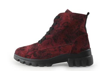 Waldlaufer Enkellaarzen in maat 39 Rood, Kleding | Dames, Schoenen, Waldlaufer, Verzenden, Lage of Enkellaarzen, Zo goed als nieuw