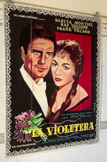 Sara Montiel / Raf Vallone - La violetera (1958) - Original, Nieuw