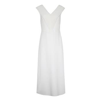 Milano Italy • off white jurk • 36, Verzenden, Wit, Maat 36 (S), Milano Italy