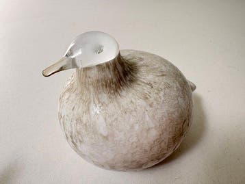 Iittala - Beeldje - Willow Grouse (Riekko) - Glas, Antiek en Kunst