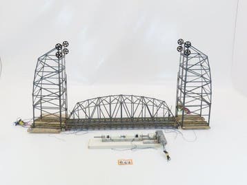Zelfbouw H0 - Modeltreinlandschap (1) - Hefbrug met