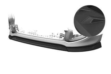 Cupspoiler voor Kia Picanto (TA) Sport CSL800-L, Verzenden