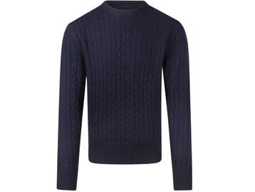 2dekans | McGregor Cable Crew Neck Sweater Navy - Maat S -, Vêtements | Hommes, T-shirts, Ophalen of Verzenden