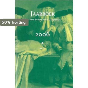 Jaarboek Centraal Bureau voor Genealogie deel 60, Boeken, Verzenden, Zo goed als nieuw