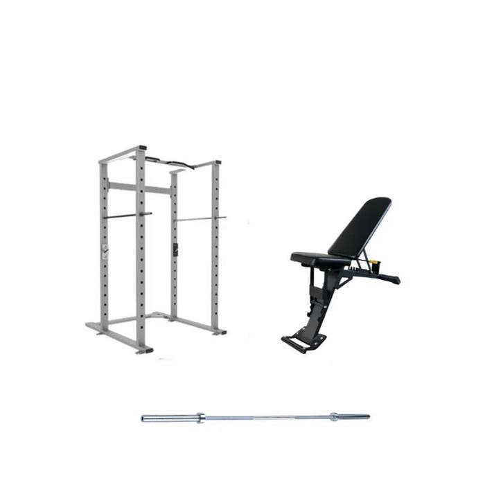 Gymfit - Volledig Home Gym Pakket - Power Cage - Adjustable, Sports & Fitness, Équipement de fitness, Enlèvement ou Envoi