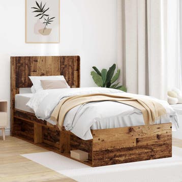 vidaXL Hoofdbord Oud hout Bewerkt hout, Verzenden, Nieuw