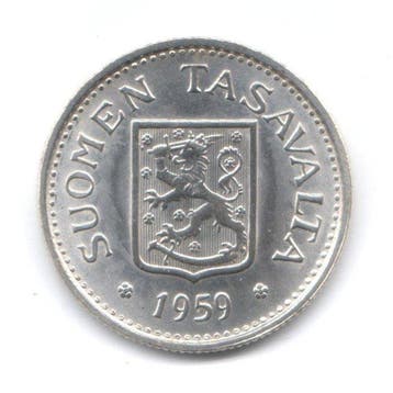Finland. 100 Markkaa 1959 (Zonder minimumprijs), Postzegels en Munten, Postzegels | Europa | Rusland, Gestempeld