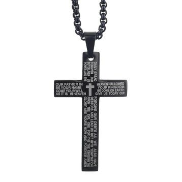Fako Bijoux - Cubaans Kruis Voor Mannen - Ketting Met Kruis, Verzenden, Nieuw