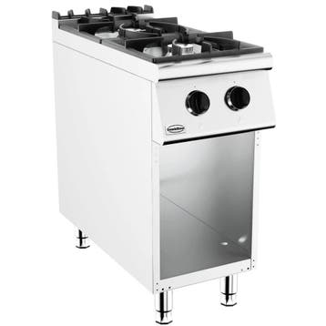 Fornuis | BASE 900 | Gas | 2 Branders (2x 8.5kW) | Waakvlam, Verzenden