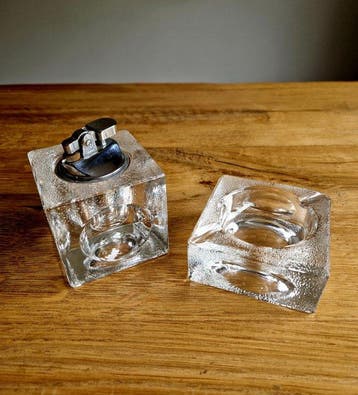 Penguin - Ice-Cube Aansteker & Asbak - Zonder minimumprijs -, Verzamelen, Nieuw