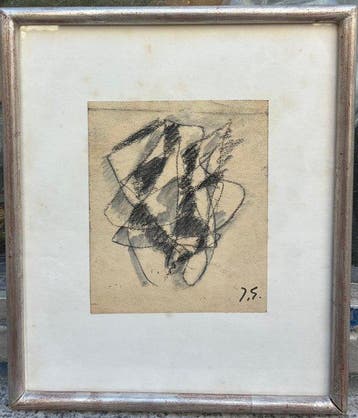 Jacques Germain (1915-2001) - Abstraction géométrique, Antiek en Kunst