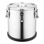 Gamel dubbelwandig RVS 20L | Ø30x31(h)cm EMGA, Verzenden, Nieuw in verpakking