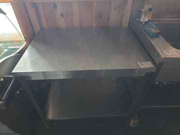 RVS werktafel NN NN, Nieuw