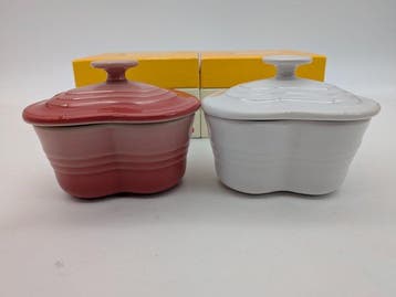 Le Creuset Heart-Shaped Cocotte & Ramekin d’Amour Collection