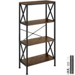 tectake Wandkast Barry 61,5x31,5x133,5cm - Industrieel hout, Verzenden, Nieuw