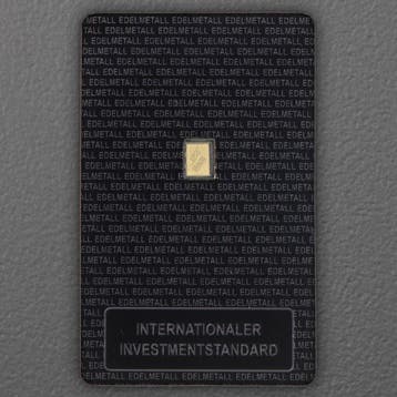 0,5 Gramm - Goud .999 - Valcambi - Verzegeld (Zonder