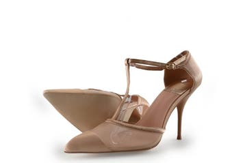 Jeffrey Campbell Pumps in maat 38 Beige, Pumps, Verzenden, Beige, Zo goed als nieuw