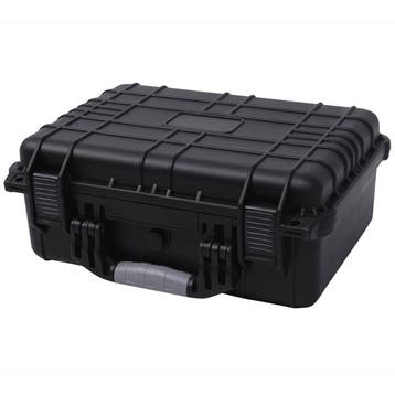 vidaXL Beschermende materiaalkoffer 40,6x33x17,4 cm zwart, Audio, Tv en Foto, Verzenden, Nieuw
