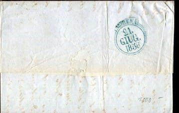 Italiaanse oude staten - Lombardije Venetië 1850 - Postale, Gestempeld
