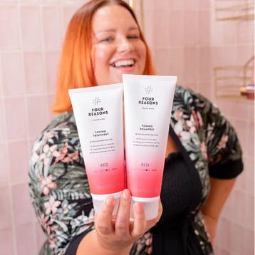Four Reasons Color Mask Toning Treatment 200ml, Verzenden, Nieuw, Gel, Wax, Haarlak of Mousse