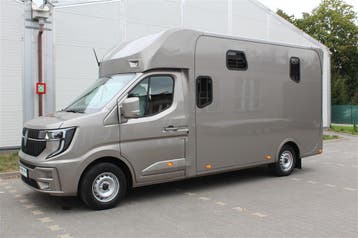Renault Master Dubbele Cabine | 2 Paarden | 5 Zitplaatsen, Nieuw, Overige materialen, 2-paards trailer