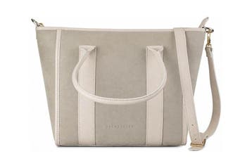 Lara Lauren Handtas Beige, Handtassen en Accessoires, Tassen | Damestassen, Verzenden, Zo goed als nieuw, Beige