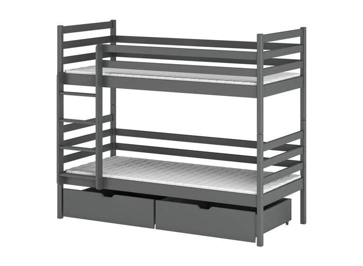 Stapelbed met Lade Nino - 2-persoons 80 x 160/180/200, Enfants & Bébés, Chambre d'enfant | Lits superposés & Lits mezzanines, Envoi