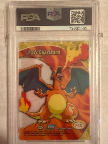 Pokémon - 1 Graded card - Charizard #06 Promo card, Full, Nieuw