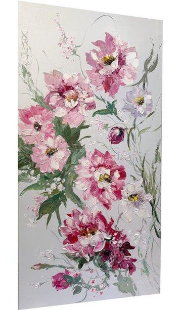 Ekaterina Dzuba (1982) - Pivoines _ 140x70cm., Antiquités & Art