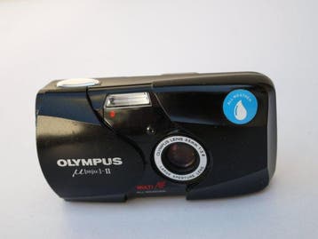 Olympus Mju II mit mit Olympus Lens 35mm 1:2.8 Large, Audio, Tv en Foto, Fotocamera's Analoog, Nieuw