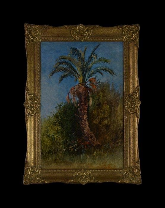 Felix Possart (1837-1828) - Palmier, Antiek en Kunst, Kunst | Schilderijen | Klassiek