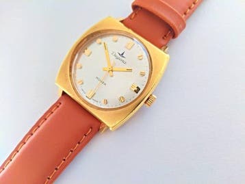 Dugena - Swiss made gold plated mens - Sans prix de réserve