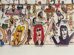 James Rizzi (1950-2011) - Woman who work out
