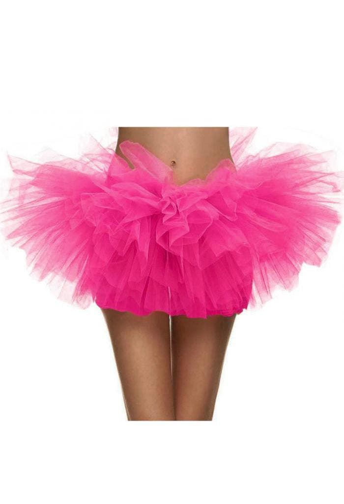 KIMU® Korte Tutu Roze Tule Rokje L XL XXL Pink Petticoat Rok, Kleding | Dames, Carnavalskleding en Feestkleding, Nieuw, Ophalen of Verzenden