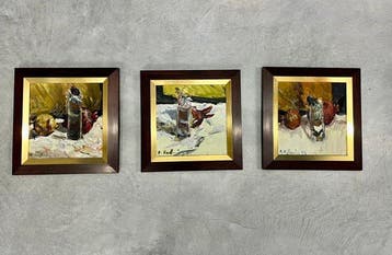 Roland Ladwig (1935–2014) - Expressionist Still Life Series, Antiquités & Art