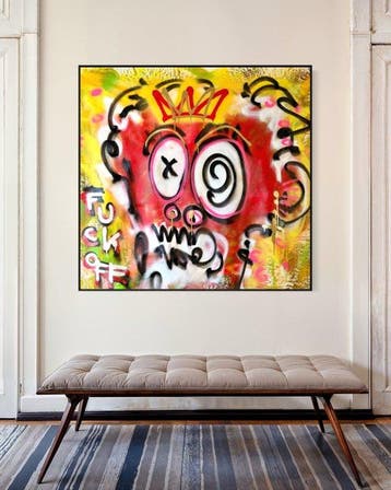 Timo Wedell - The Anarchists Graffiti - XL- Basquiat Style