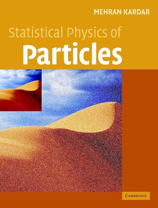 Statistical Physics Of Particles 9780521873420 Mehran Kardar, Boeken, Taal | Engels, Gelezen, Verzenden