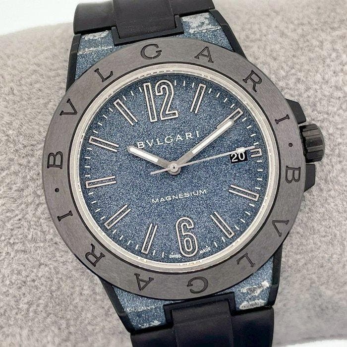 Bvlgari - Diagono - Sans prix de réserve - DG41SMC - Homme -, Handtassen en Accessoires, Horloges | Heren