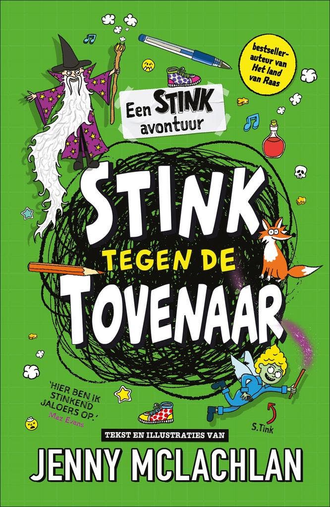Stink 2 - Stink tegen de tovenaar (9789402717259), Antiek en Kunst, Antiek | Boeken en Manuscripten, Verzenden