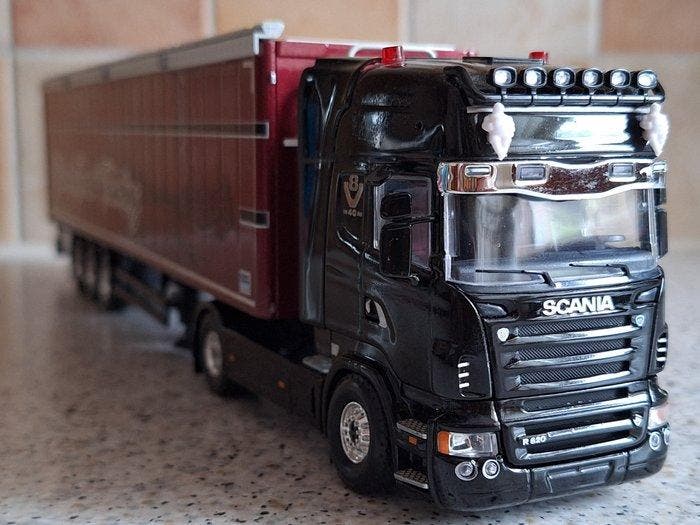 Tekno 1:50 - Model vrachtwagen - SCANIA R620 - trekker met, Hobby & Loisirs créatifs, Voitures miniatures | 1:5 à 1:12