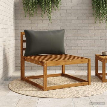 vidaXL 1-Delig Rugkussen PUTTEN 100% Polyester Zwart 70 x 40, Maison & Meubles, Accessoires pour la Maison | Coussins, Verzenden