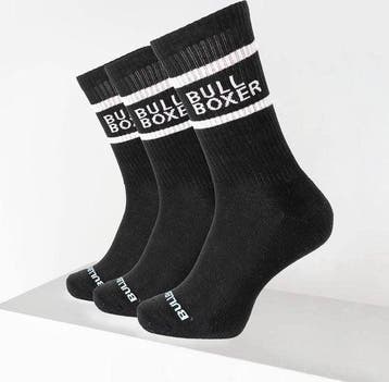2dekans | Bullboxer - Sokken - Mannen - Zwart - Zwart -, Ophalen of Verzenden, Nieuw