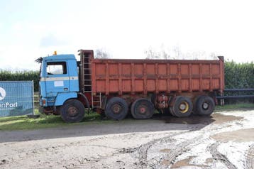 Veiling: Laadbak Vrachtwagen Terberg F2850 Diesel 320pk 1986