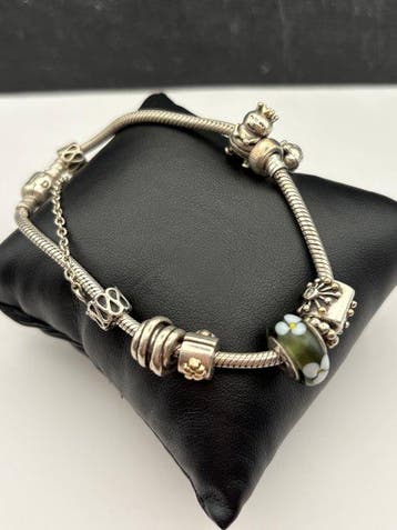 Zonder minimumprijs - Pandora - Armband Zilver - Goud en, Nieuw