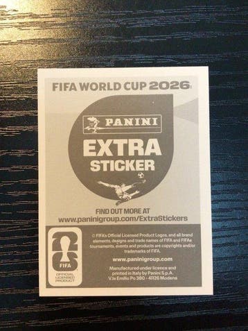 2026 Panini FIFA World Cup 2026 Cristiano Ronaldo Extra