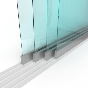 Schuifloket XL op maat - 4 panelen, 4 sporen, Doe-het-zelf en Bouw, Verzenden, Nieuw