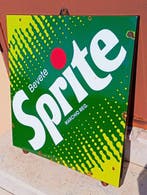 Coca-Cola - Une enseigne émaillée Sprite authentique