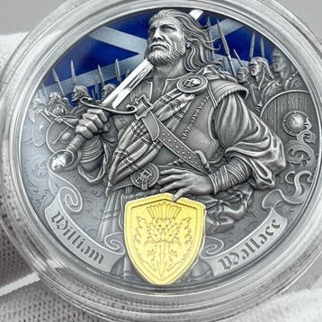 Samoa. 2 Dollars 2026 – William Wallace – 2 oz Silver coin –